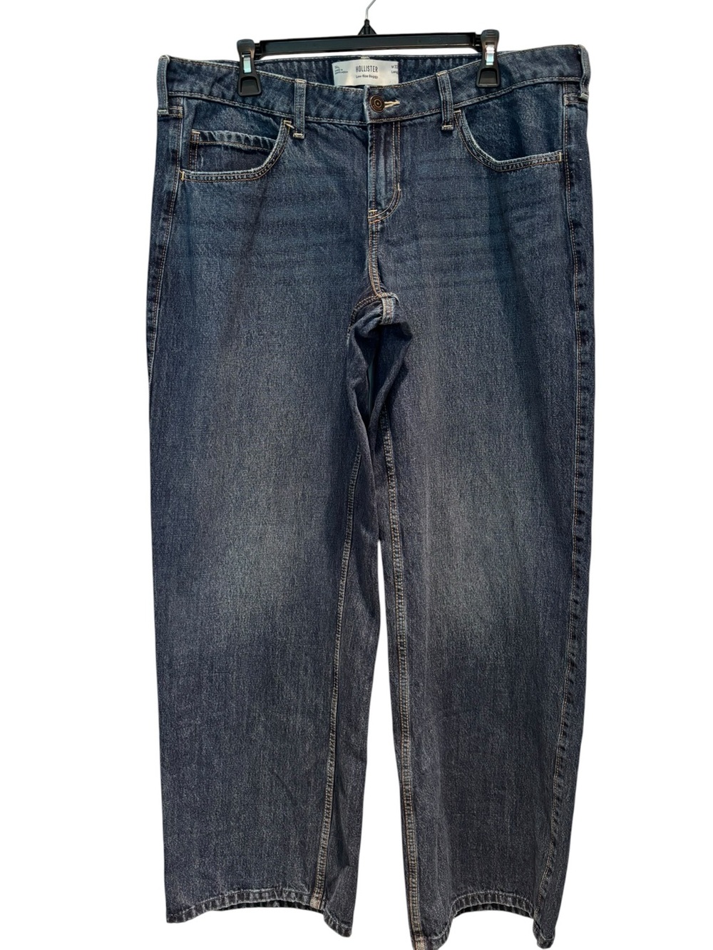 Hollister 14 Long Low-Rise Baggy Jeans